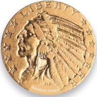 Mixed Date $2.5 Gold Indian Quarter Eagle - Jewelry Condition