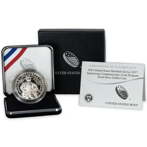 2015 US Marshalls Service Silver Proof Dollar