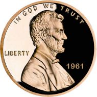 1961 Proof Lincoln Cent