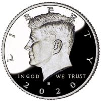2020 Proof Kennedy Half Dollar - Silver