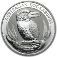 2012 Australia 1oz Silver Kookaburra