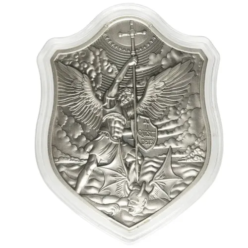 2023 South Korea - Archangel Michael - 2oz Silver Shield