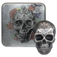 2018 Palau $5 1oz .999 Silver - Day of the Dead Skull