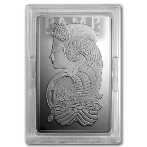 250 Gram Silver Bar .999 Fine Silver - PAMP Fortuna