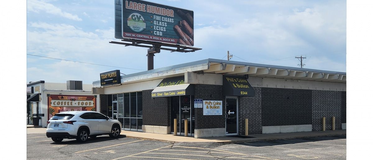 Our store location is 9344 West Central in Wichita, Kansas that is between Tyler and Maize Road on the north side of Central.