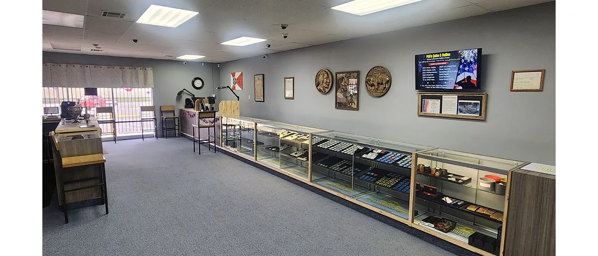 We carry a large variety of coins for the basic collector to the more advanced collector that is looking for those rare coins.