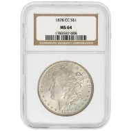 1878 CC Morgan Dollar - NGC MS64