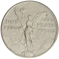 1921 Mexico Dos Pesos Centennial - Circulated #20