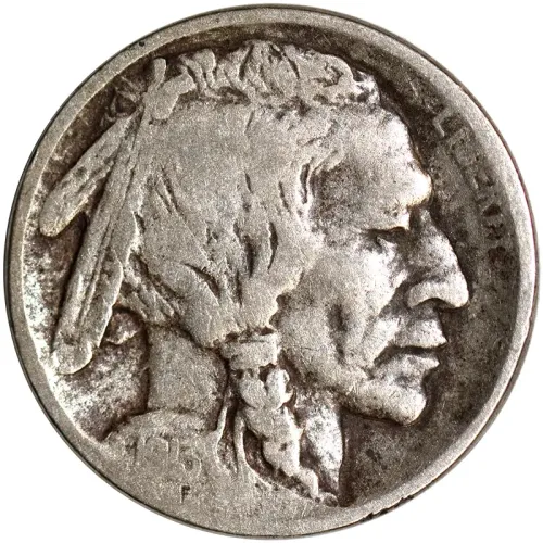 1913 D Buffalo Nickel Type 2 - Fine Details Cleaned #2