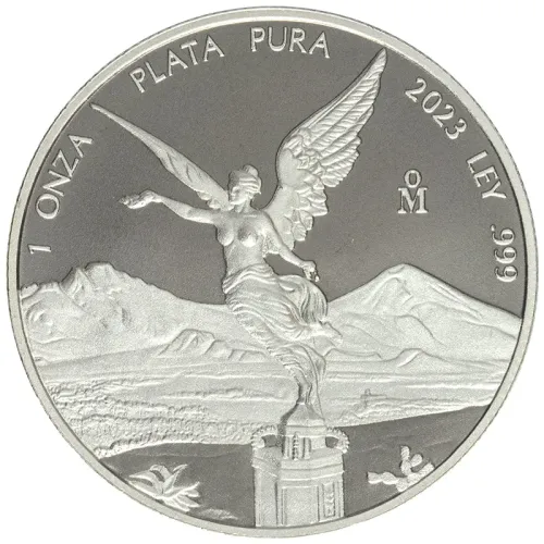 2023 Mexico 1oz Silver Libertad - Ruthenium