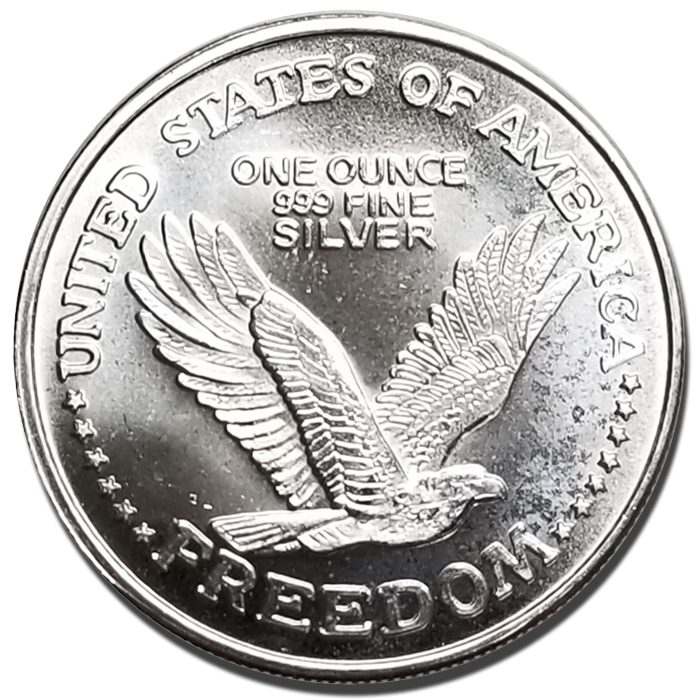1 oz Silver Rounds .999 Fine Silver - Varying Designs - Buying, Selling ...